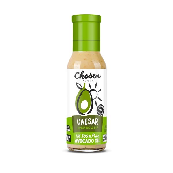 Chosen Foods Avocado Oil Caesar Dressing 8 Fl Oz-0