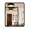 Bargeni Flush Mount Ceiling Light Matte Black Dimmable LED-8