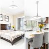 ASALL LED Ceiling Light Bluetooth Speaker Dimmable RGB-5