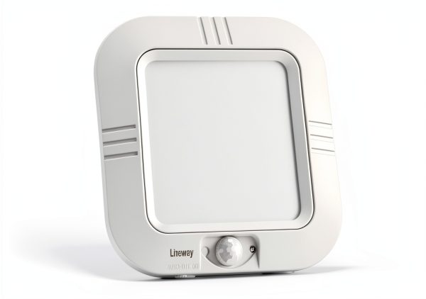 LINEWAY Motion Sensor Ceiling Light Battery Operated White-0
