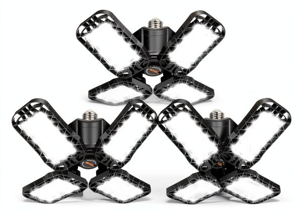 LED Garage Light Tudoccy Adjustable 360 Design-0