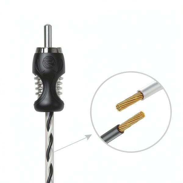 RECOIL 6-Channel Braided RCA Cable 6ft Audio-1