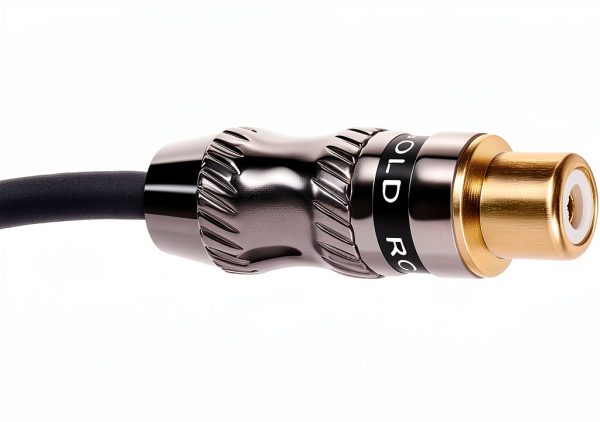 RCA Cables by Devinal 24K Gold Plated Connectors-3