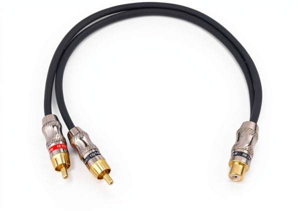 RCA Cables by Devinal 24K Gold Plated Connectors-1