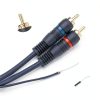 Ullnosoo RCA Cable for Turntables-1