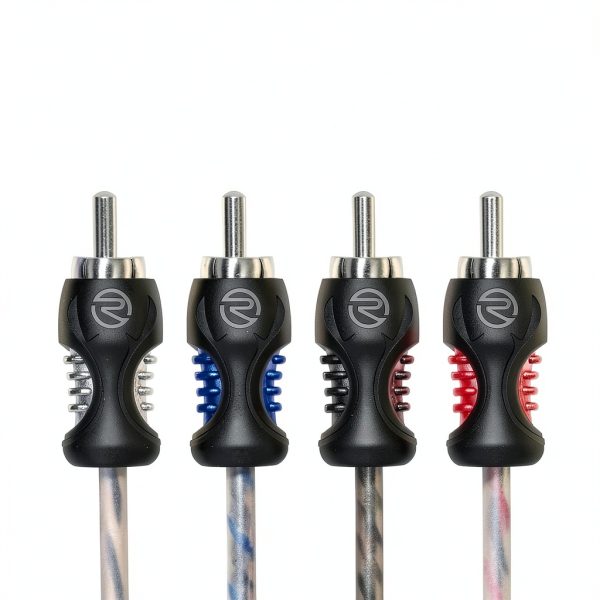 RCA Interconnect Cable RECOIL Twisted Pair-3