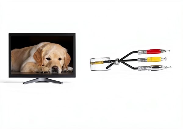 iMBAPrice RCA Composite Cable 3 Feet Plug Play-2
