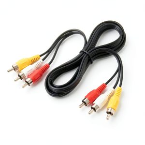QDiShi 3G AV YCX 5ft RCA Composite Cable Red White Yellow Male to Male-0