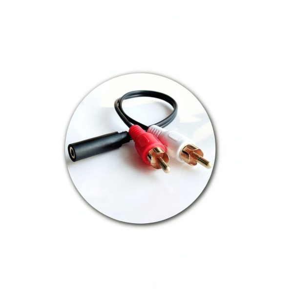 Posdou RCA Audio Cable 2.99ft Male to Female Connector Black/Red-5